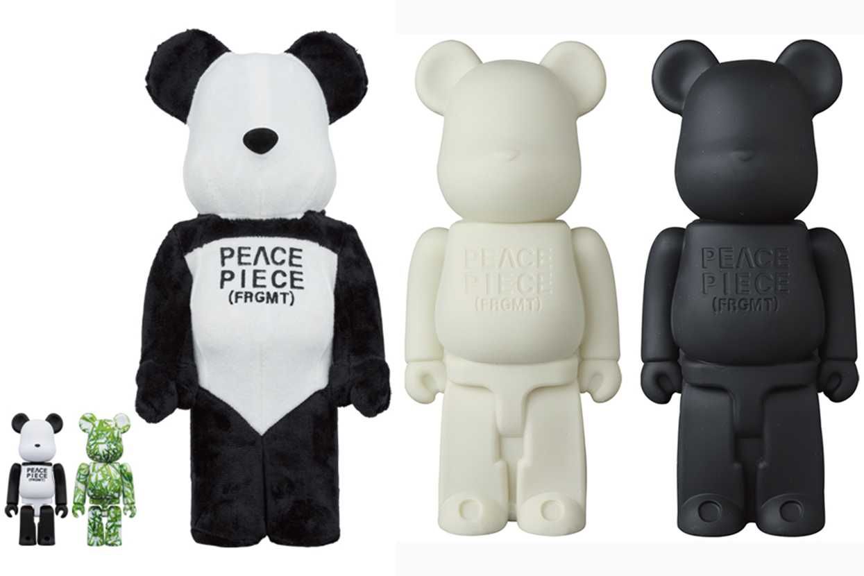 1/28発売|Fragment × BE@RBRICK "Panda" 100%&400% / 1000% / スクイーズ 200%|抽選/販売/定価情報