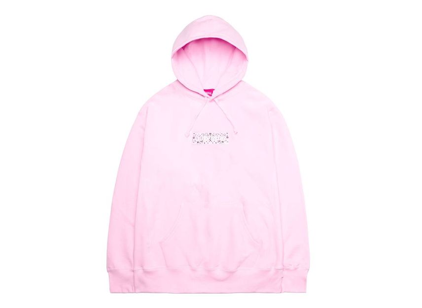 Supreme bogo hoodie pink online