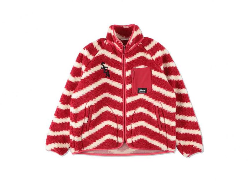 WIND AND SEA×NANGABOA FLEECE JACKET WIND AND SEA×NANGABOA FLEECE JACKET