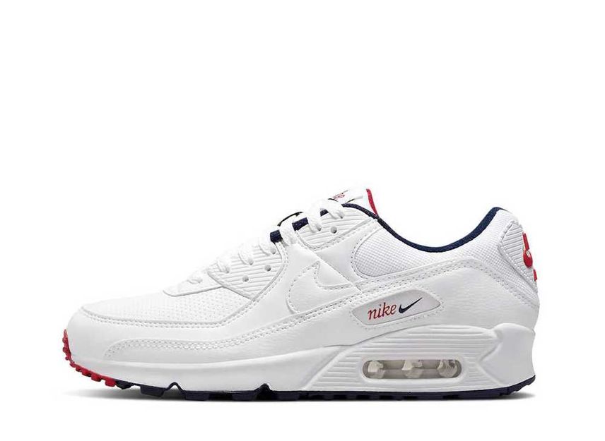 Air max 90 blanche et bleu best sale