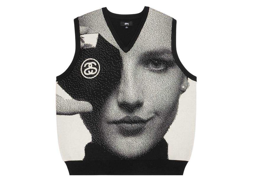 Stussy Photo Jacquard Vest