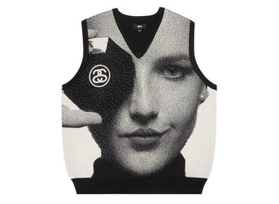 Stussy Photo Jacquard Vest