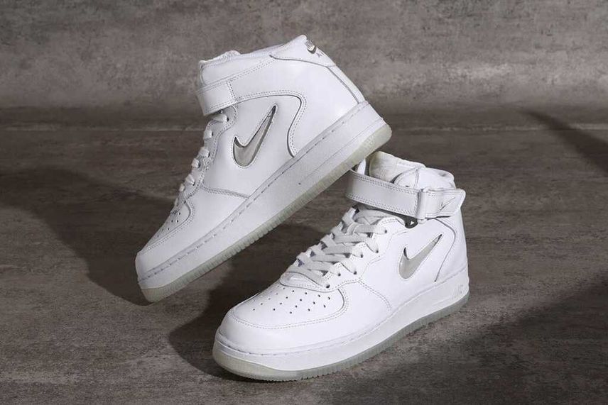 2/4発売|Nike Air Force 1 Mid ’07 Color of the Month "White Jewel"|抽選/販売/定価情報
