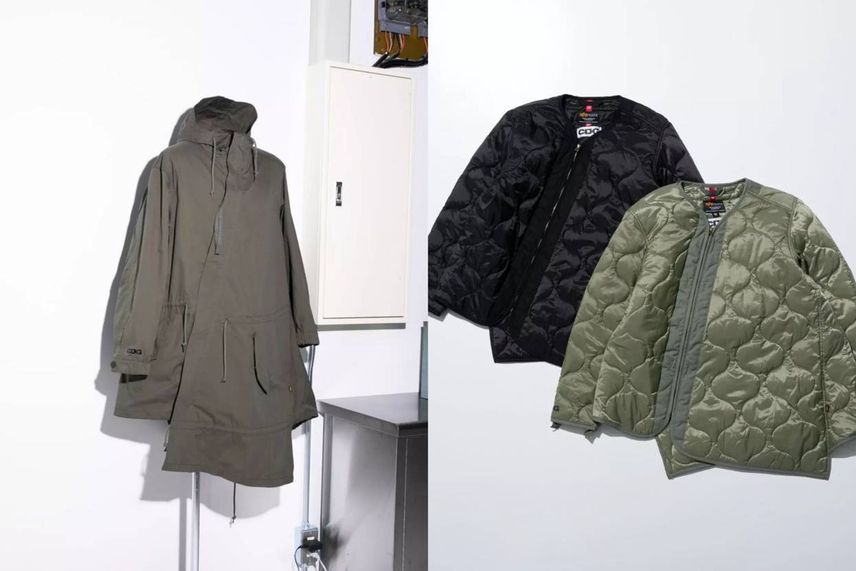 2/3発売|CDG × ALPHA INDUSTRIES collection|抽選/販売/定価情報