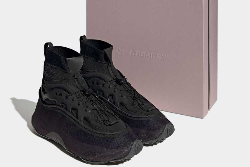2/9発売|Mr.Bailey × adidas Ozmorphis "Core Black/Grey Six"|抽選/販売/定価情報