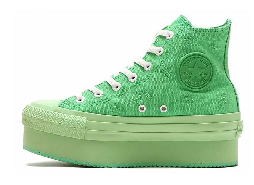 Pastel clearance green converse