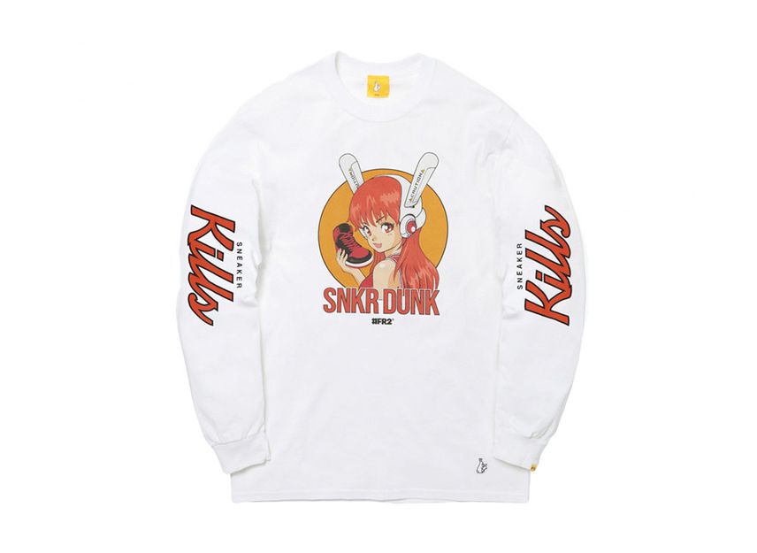 即発送可能】#FR2 The Girl Long Sleeve T-shirt 黒XL Tシャツ | sos.cafe