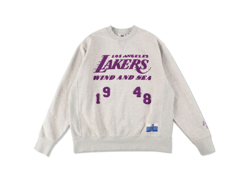 WIND AND SEA NBA x WDS Crew Neck Sweat (Losangeles Lakers)