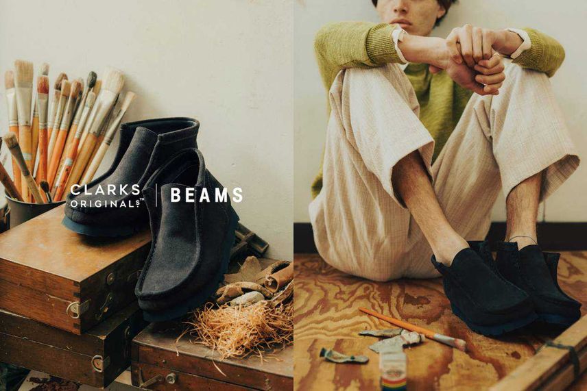 BEAMS × Clarks Originals Wallabee GORE-TEX