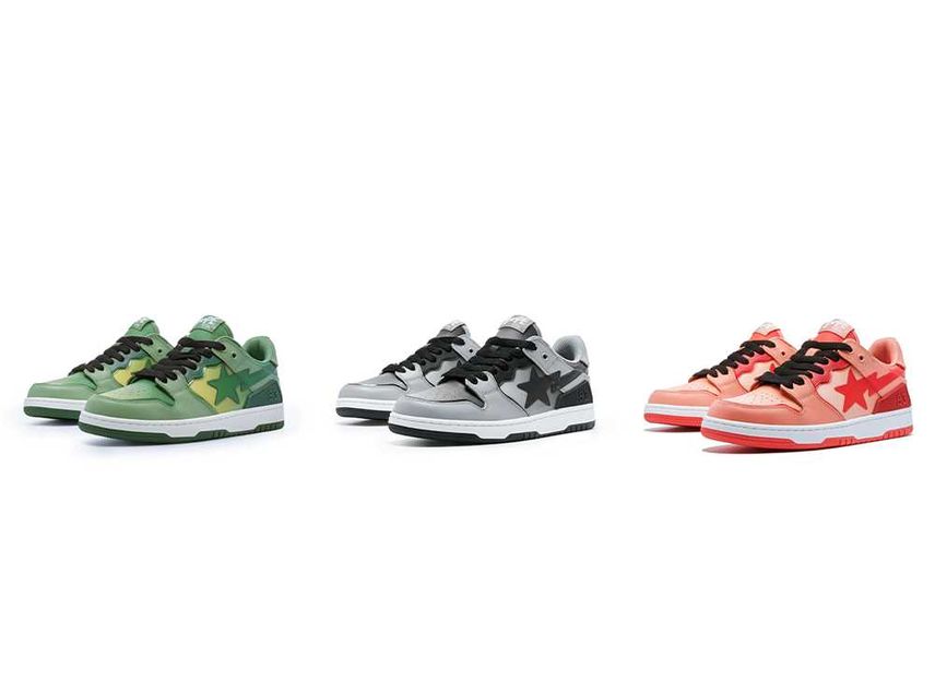 2/10発売|BAPE® SK8 STA GRADATION 3colors|抽選/販売/定価情報