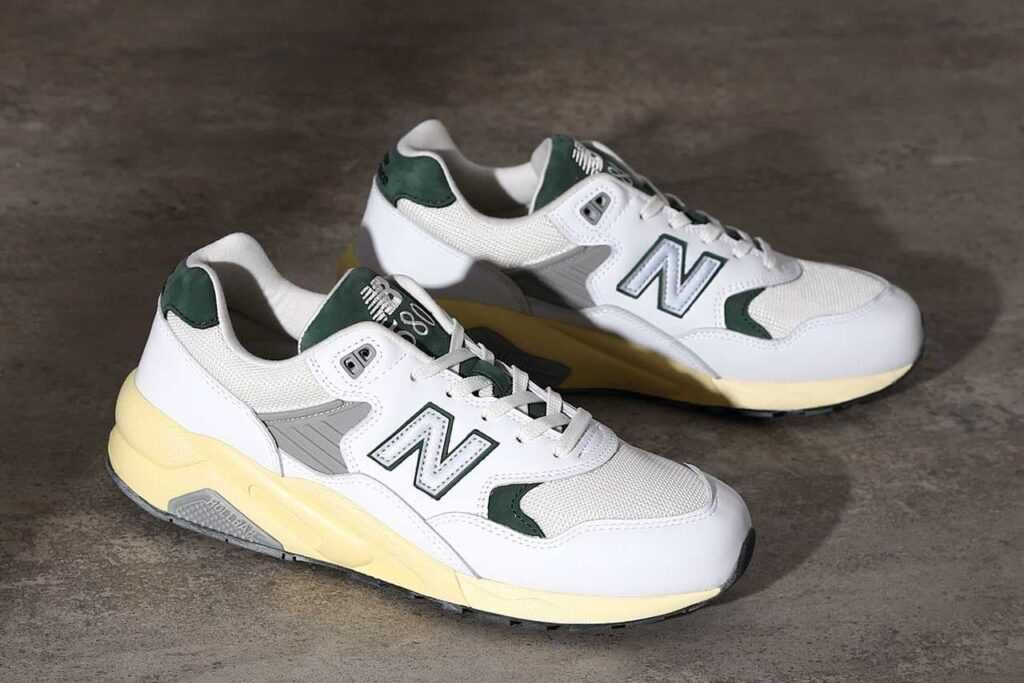 2/15発売|New Balance 580 "White/Green"|抽選/販売/定価情報