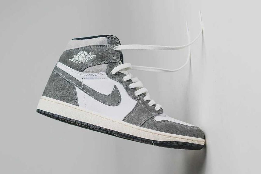 Nike Air Jordan 1 レトロハイOGブラック&スモークグレイ Nike GS Air Jordan 1 Retro High OG