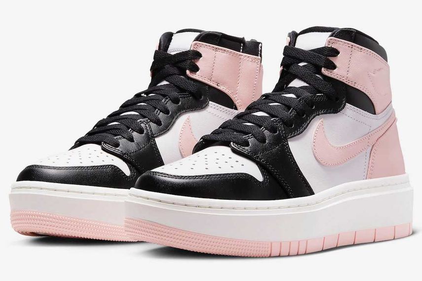Air jordan 1 black and hyper pink hot sale