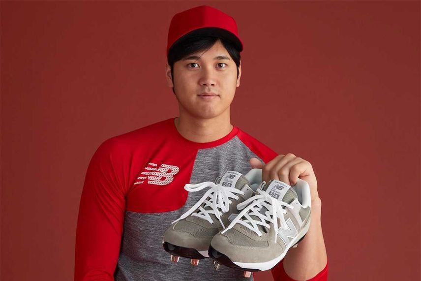 2/17発売|大谷翔平 × New Balance 574 Cleats "Cement/Cool Gray"|抽選/販売/定価情報