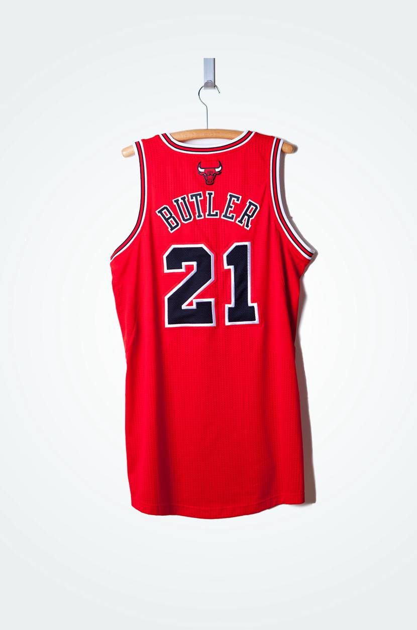 #21 Jimmy Butler Chicago Bulls 2013-14 'Away'