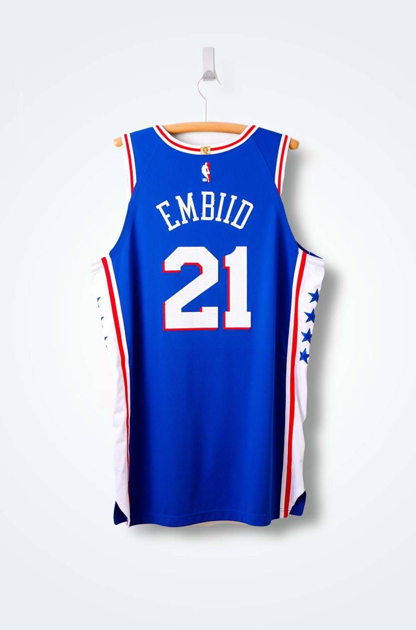 #21 Joel Embiid Philadelphia 76ers 2018-19 'Icon'