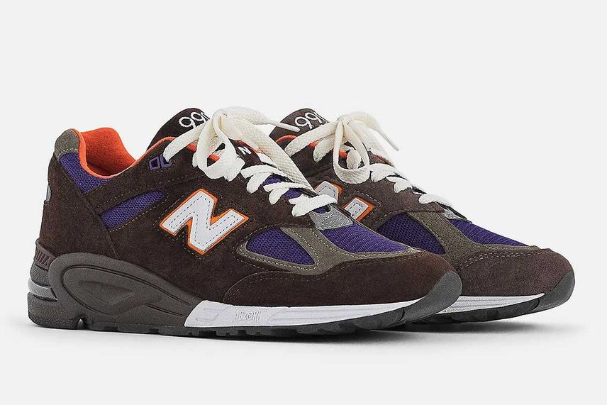 2/23発売|New Balance 990V2 "Brown/Purple/Orange"|抽選/販売/定価情報