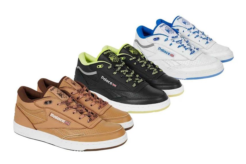 2/25発売|Palace Skateboards × Reebok Club C Mid Ⅱ Revenge 3colors|抽選/販売/定価情報