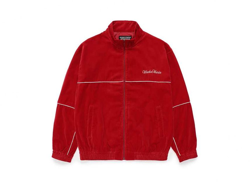 最新 WACKO MARIA Velvet Track Jacket ワコマリア ブルゾン - cake