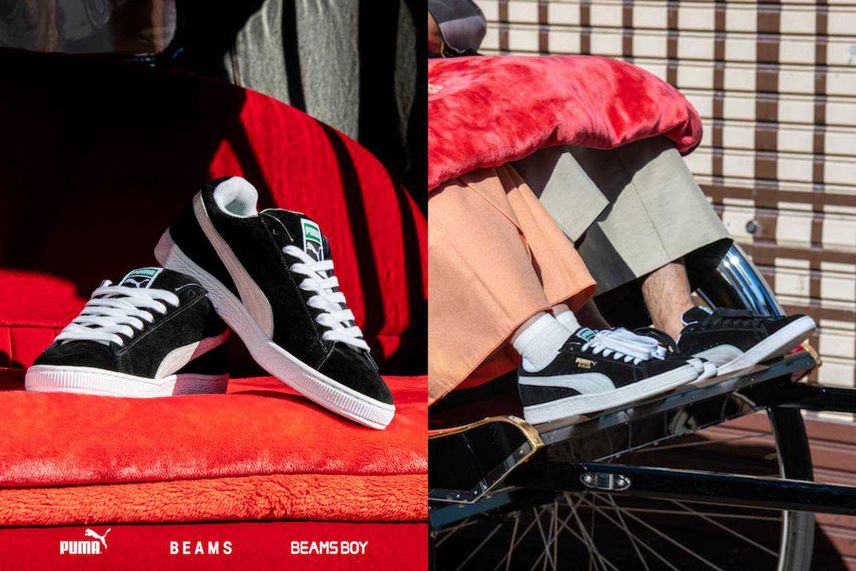 2/24・2/27発売|BEAMS × Puma Suede MIJ "Black"|抽選/販売/定価情報