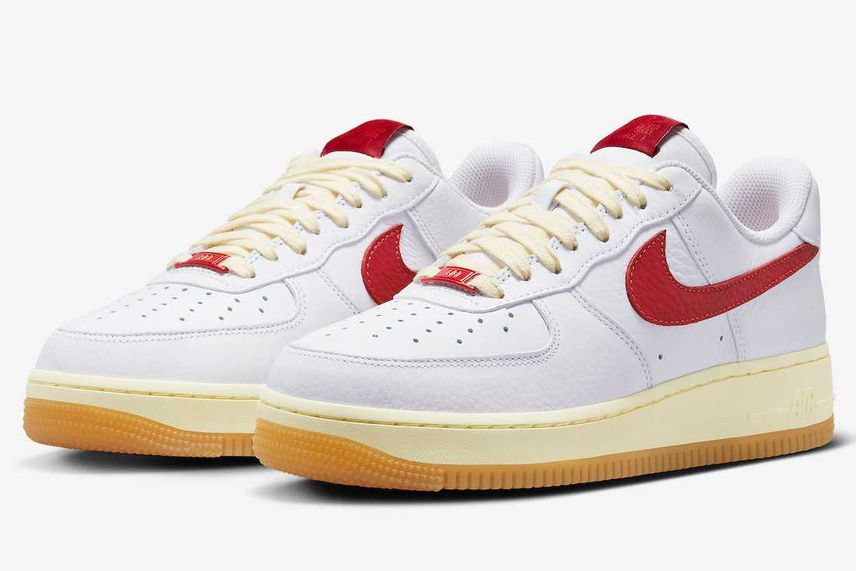 最新リーク|Nike WMNS Air Force1 Low "White/Red"|抽選/販売/定価情報