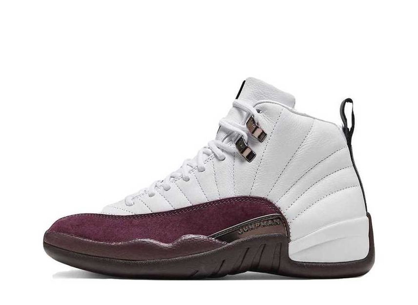 A Ma Maniére × Nike WMNS Air Jordan 12 White/Burgundy Crush