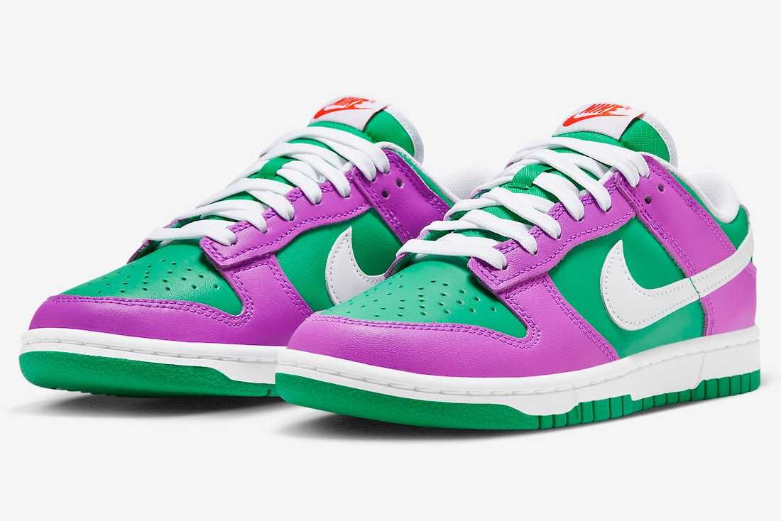 最新リーク|Nike Dunk Low "Green/Fuchsia"|抽選/販売/定価情報