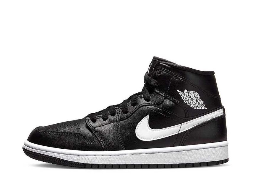 ナイキ ウィメンズ エアジョーダン1 ミッド "ブラック/ホワイト"