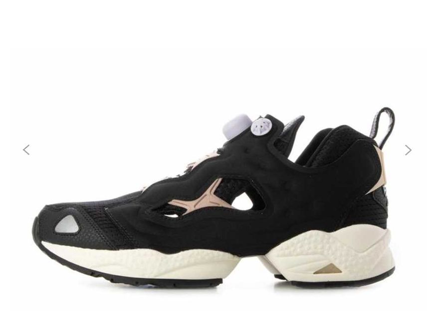 Reebok insta pump 2024 fury triple black