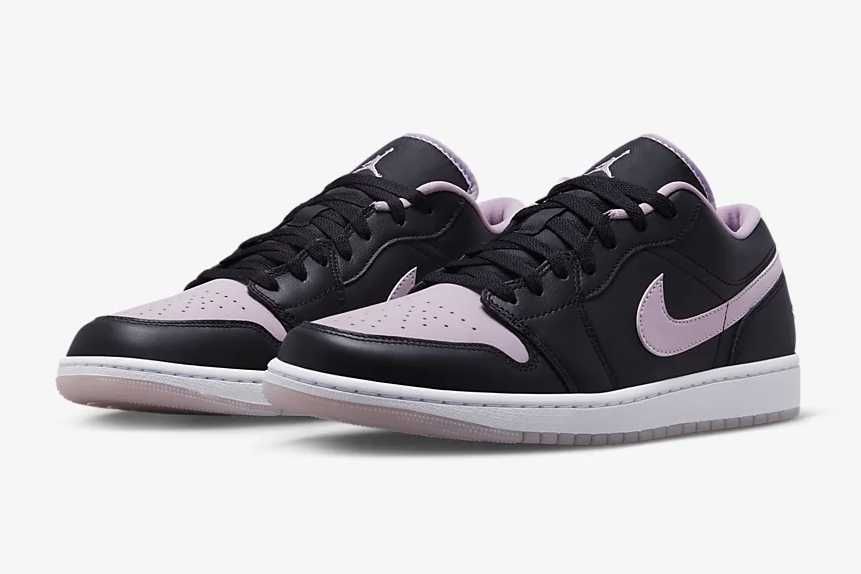 3/14発売|Nike Air Jordan 1 Low SE "Black/Iced Lilac"|抽選/販売/定価情報