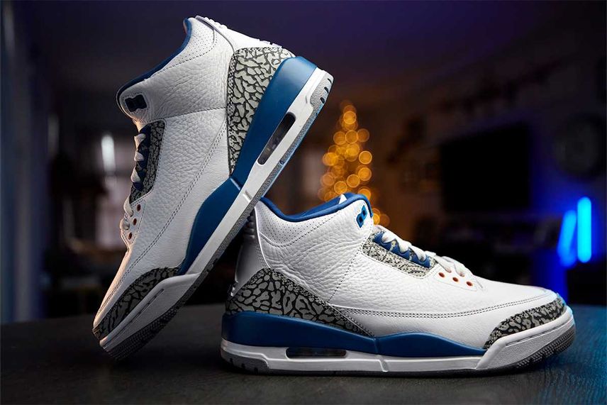 靴 Nike Air Jordan 3 RetroTrueBlueandCopper Nike Air Jordan 3 Retro