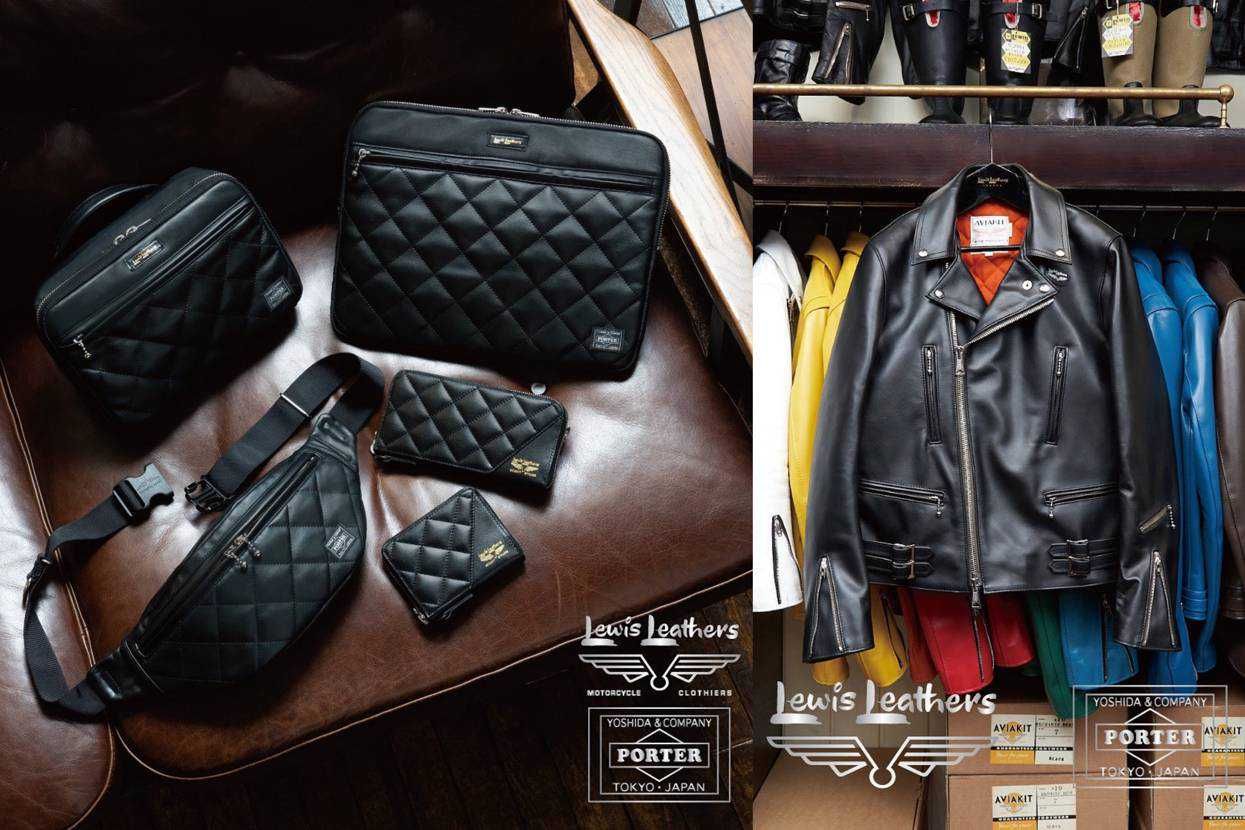 3/10発売|Lewis Leathers × PORTER collection|抽選/販売/定価
