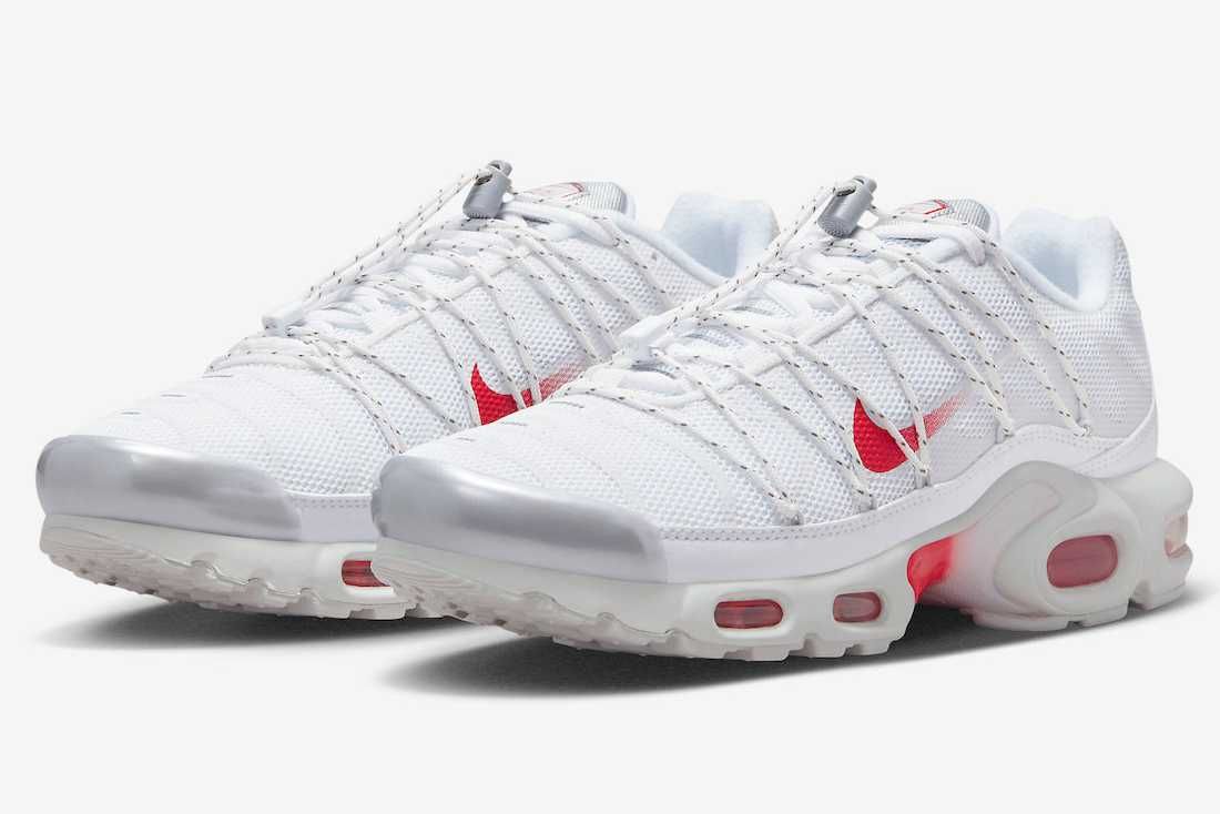 最新リーク|Nike WMNS Air Max Plus Utility "White/Red"|抽選/販売/定価情報