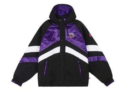 Supreme nike hooded top sport jacket green