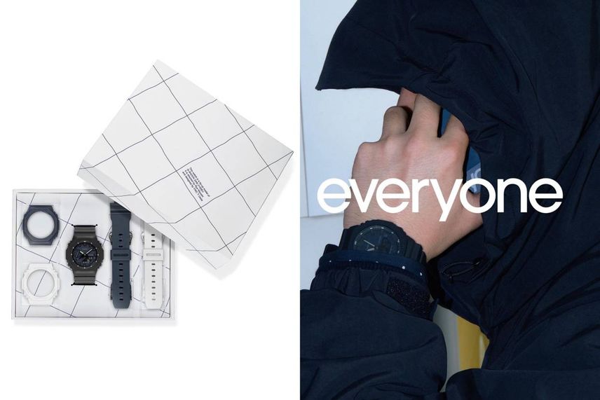 3/25・4/14発売|三好良が手掛ける「everyone」からG-SHOCK GAE-2100をベースにしたコラボモデルが登場|抽選/販売/定価情報