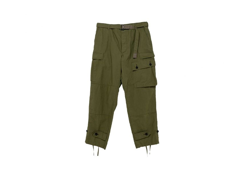 sacai×WTAPS-MILL TROUSER 02 Pants カーキ | tspea.org