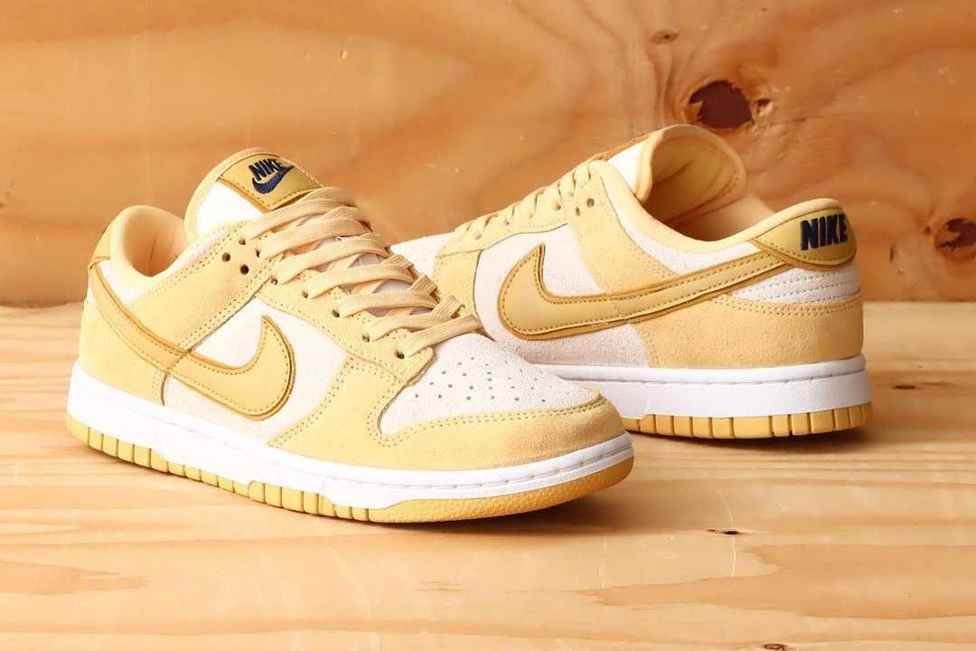 3/29・3/31発売|Nike WMNS Dunk Low "Gold Suede"|抽選/販売/定価情報