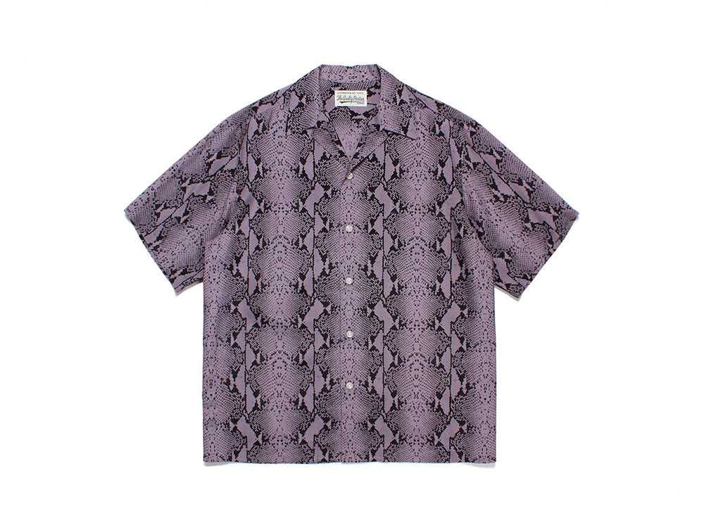 WACKO MARIA Python Open Collar Shirt
