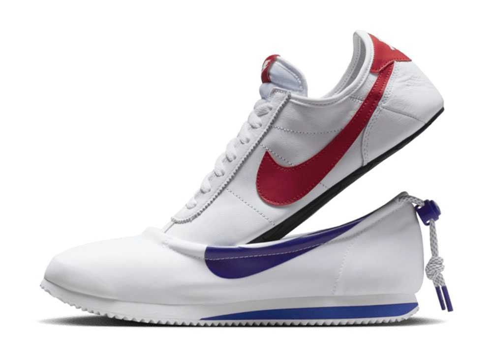 NIKE ナイキ ×CLOT Cortez White and Game Royal DZ3239-100 クロット コルテッツ ローカットスニーカー ホワイト US8.5/26.5cm