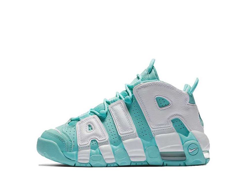 Air more uptempo island green hotsell