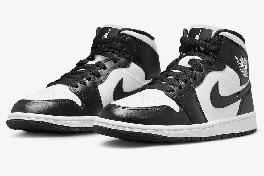 6/15発売|Nike WMNS Air Jordan 1 Mid "Black/White"|抽選/販売/定価情報