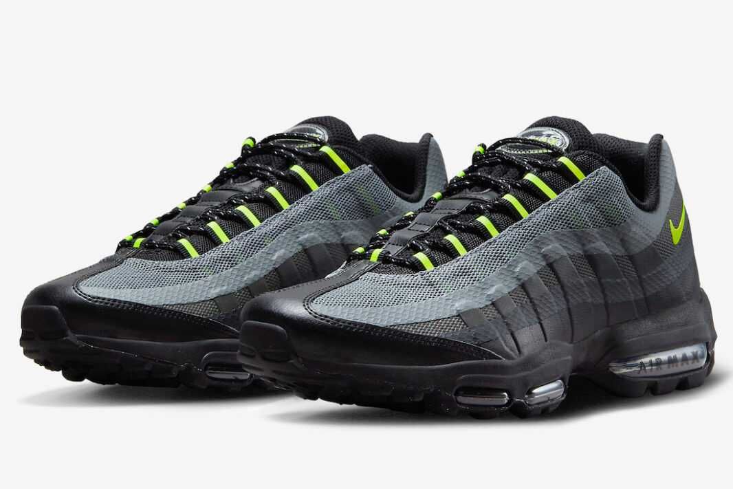 最新リーク|Nike Air Max 95 Ultra "Grey/Neon"|抽選/販売/定価情報
