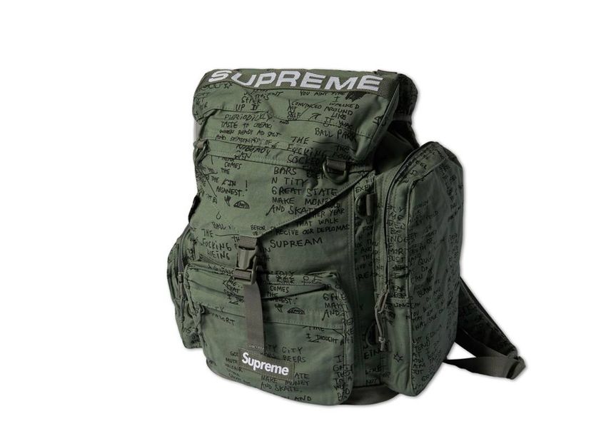 Supreme sales backpack olive