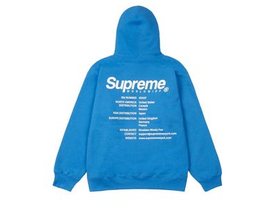 Supreme Worldwide Hooded Sweatshirt