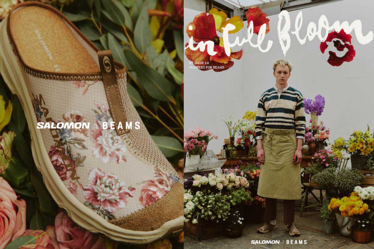 予約受付中|BEAMS × Salomon RX Slide 3.0 "Safari"|抽選/販売/定価情報