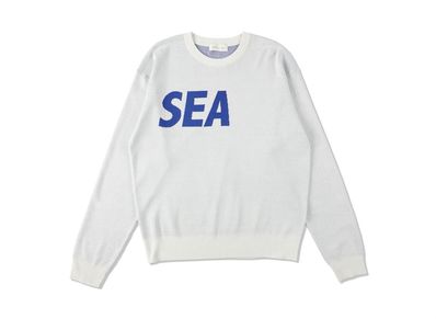 wind abd sea SILK_BLEND KNIT / NAVY × M wind abd sea SILK_BLEND KNIT / NAVY × M