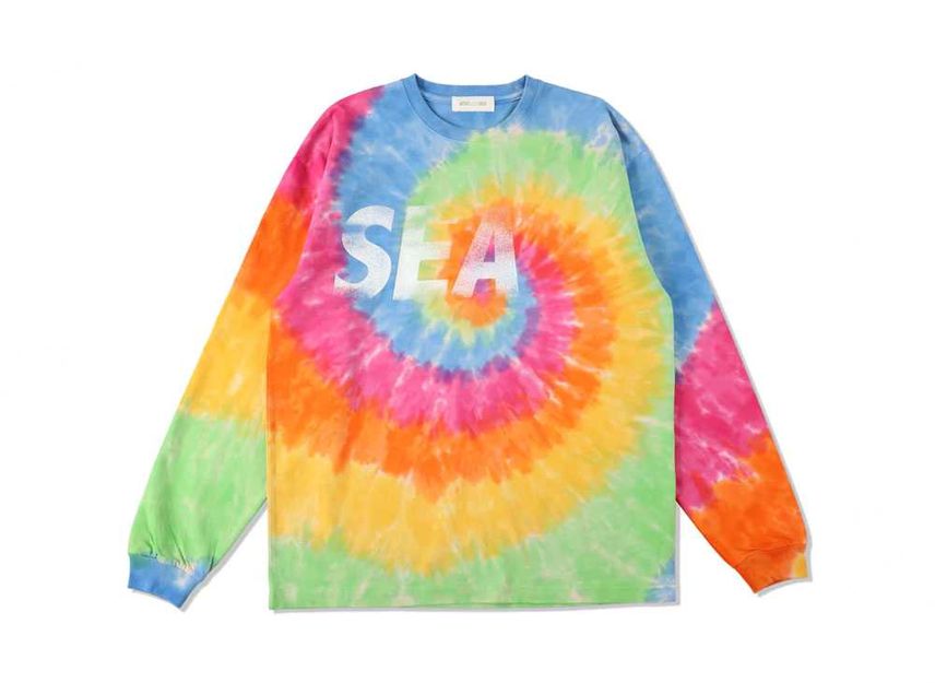 WIND AND SEA / SEA TIE-DYE L/S Tee-