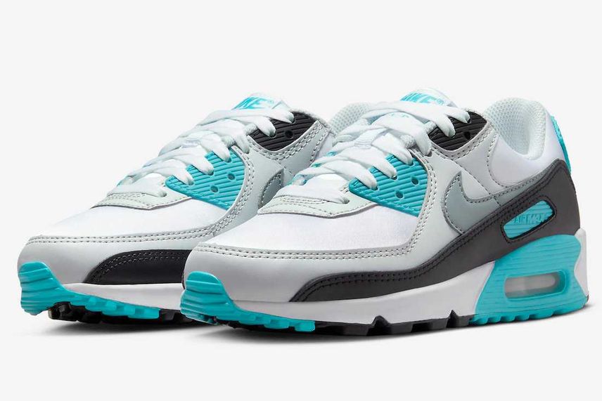 Nike air max 90 damen blau sales