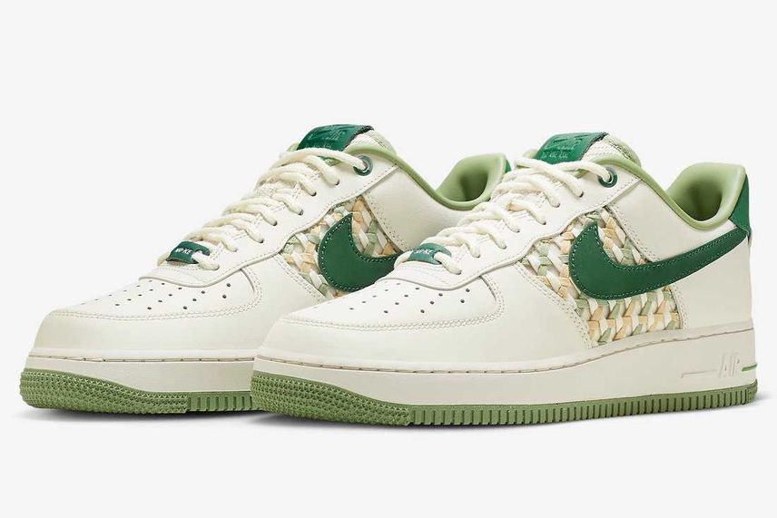 最新リーク|Nike Air Force 1 Low NAI-KE "White/Green"|抽選/販売/定価情報