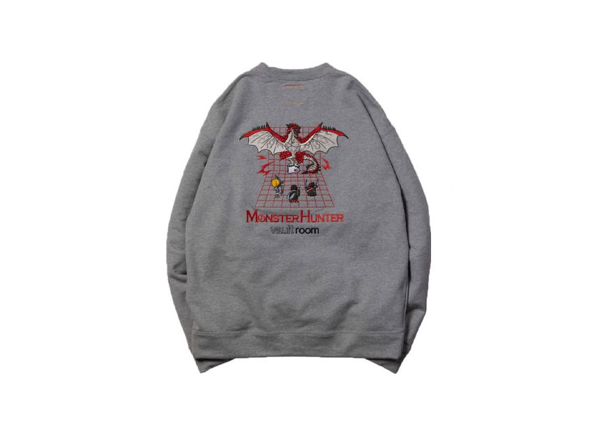 VAULTROOM x Monster Hunter Rathalos Crewneck Sweatshirt